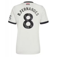 Camisa de Futebol Manchester United Bruno Fernandes #8 Equipamento Alternativo 2024-25 Manga Curta